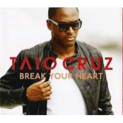 Taio Cruz ‎"Break Your Heart" (CD - Single) 