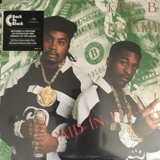 Eric B. & Rakim "Paid In Full" (2xLP - 180g)