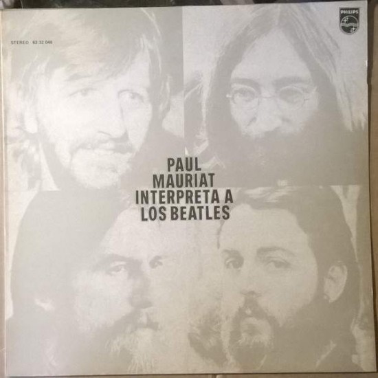 La Gran Orquesta De Paul Mauriat  "Paul Mauriat Interpreta A Los Beatles" (LP)