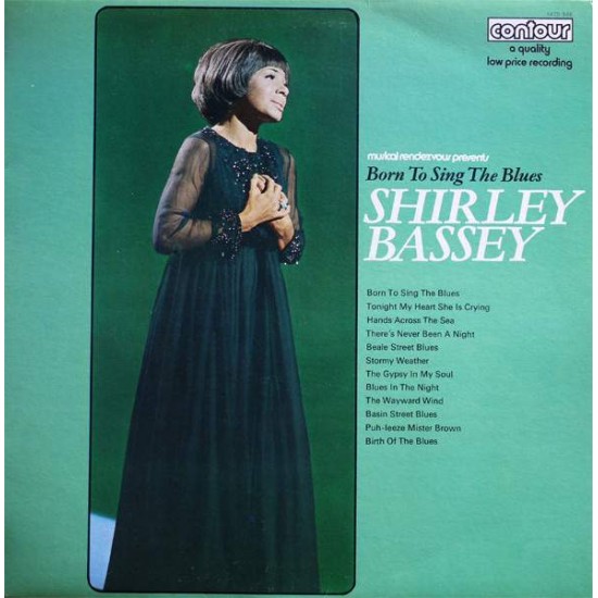 Shirley Bassey ‎ "Born To Sing The Blues" (LP)