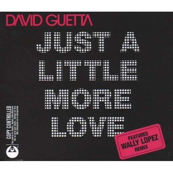 David Guetta ‎"Just A Little More Love" (CD - Single) 