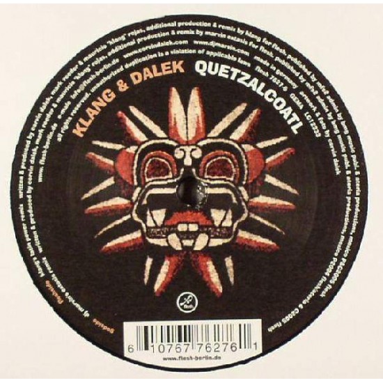 DJ Klang & Corvin Dalek ‎"Quetzalcoatl" (12")