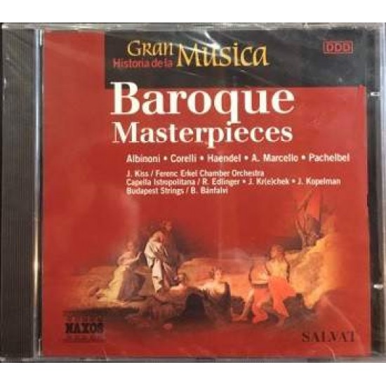 Albinoni, Corelli, Handel, Marcello, Pachelbel "Baroque Masterpieces" (CD)