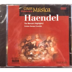 Haendel : The Scholars Baroque Ensemble  "The Messiah (Highlights)" (CD)