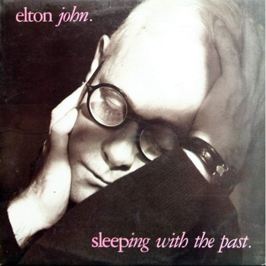 Elton John ‎"Sleeping With The Past" (LP)