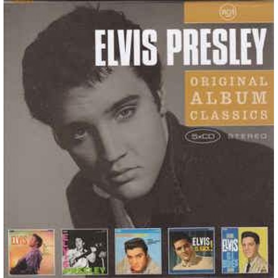 Elvis Presley ‎"Original Album Classics" (5xCD - Box) 