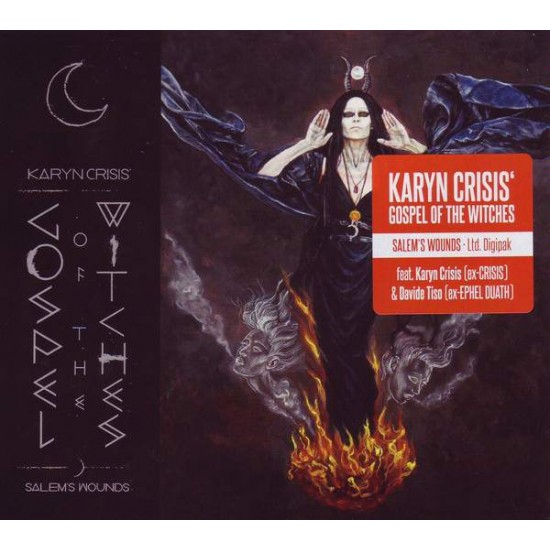 Karyn Crisis' Gospel Of The Witches ‎"Salem's Wounds" (CD - Digipak) 
