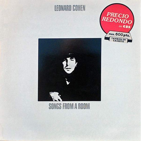 Leonard Cohen "Songs From A Room = Canciones Desde Una Habitación" (LP) Leonard Cohen "Songs From A Room = Canciones Desde Una Habitación" (LP)