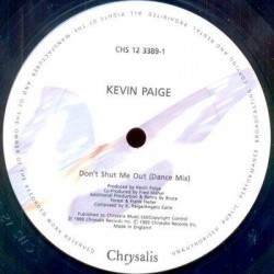 Kevin Paige - Don't Shut Me Out (12") 