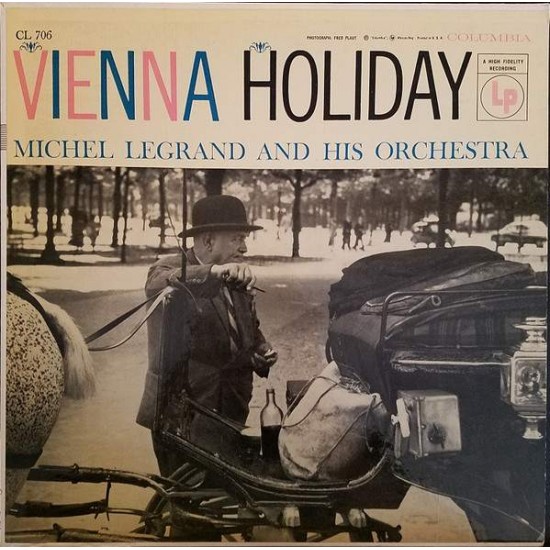 Michel Legrand And His Orchestra "Vienna Holiday" (LP)