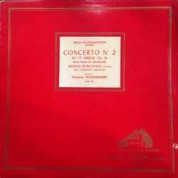 Serge Rachmaninoff, Arthur Rubinstein, NBC Symphony Orchestra • Vladimir Golschmann - Concerto N°. 2 En Ut Mineur, Op. 18 (LP) 