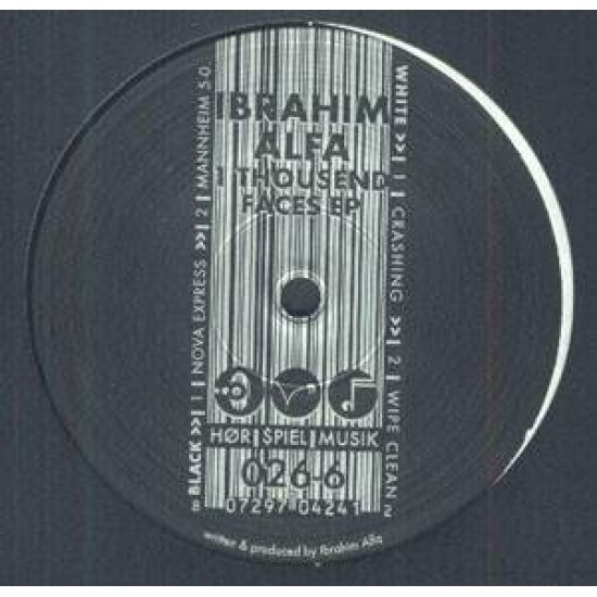 Ibrahim Alfa ‎ "1 Thousand Faces EP"(12")
