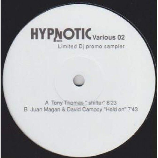 Tony Thomas / Juan Magan & David Campoy ‎"Hypnotic Sampler 2" (12")