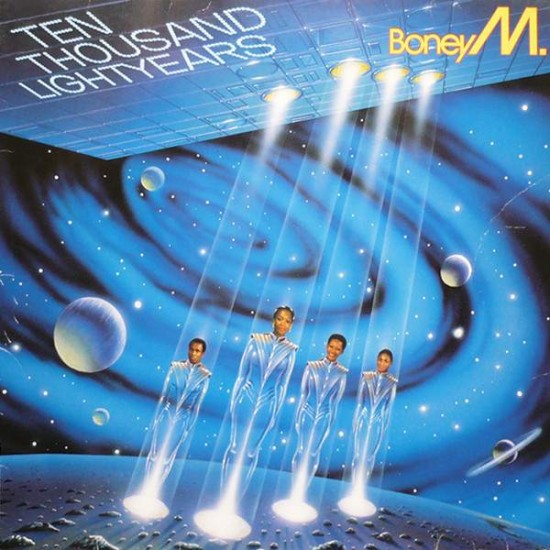 Boney M. ‎ "Ten Thousand Lightyears" (LP)