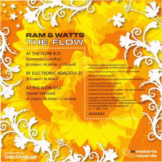 Ram & Watts ‎"The Flow" (12")