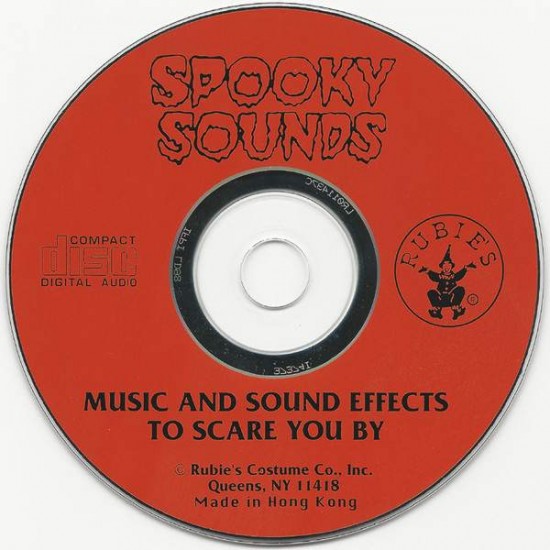 Spooky Sounds Music And Sound Effects To Scare You By (CD) 