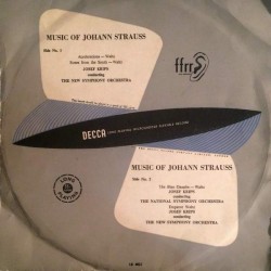 The New Symphony Orchestra Of London, The National Symphony Orchestra - Music Of Johann Strauss (LP) 