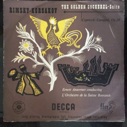 Rimsky-Korsakov, Ernest Ansermet Conducting L'Orchestre De La Suisse Romande - The Golden Cockerel - Suite / Capriccio Espagnol, Op.34 (LP) 