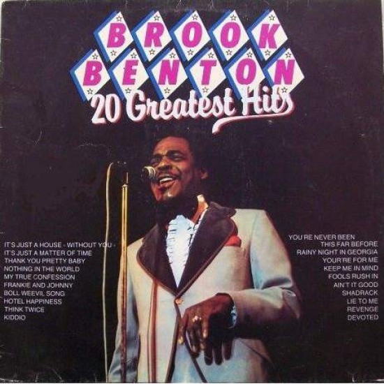 Brook Benton ‎"20 Greatest Hits" (LP)