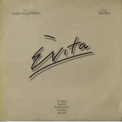 Andrew Lloyd Webber, Tim Rice - Evita (2xLP - Gatefold)  Andrew Lloyd Webber, Tim Rice - Evita (2xLP - Gatefold)