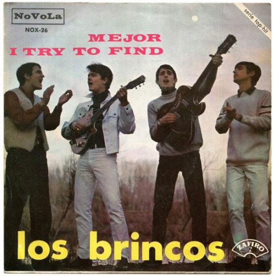Los Brincos ‎"Mejor / I Try To Find" (7")