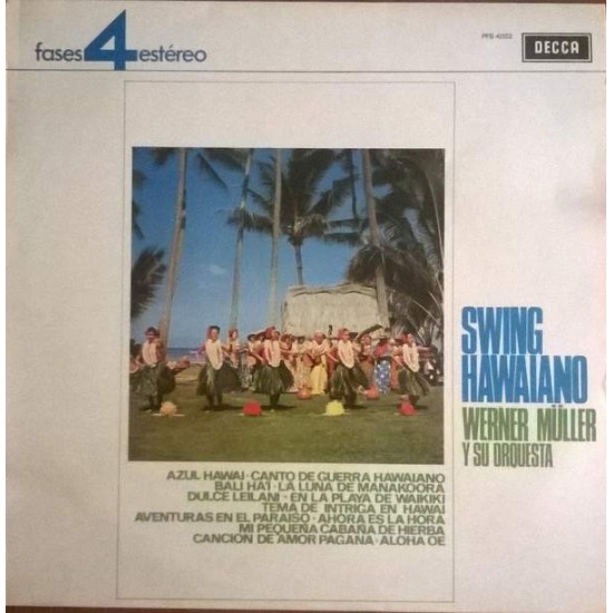 Werner Müller Y Su Orquesta "Swing Hawaiano" (LP)