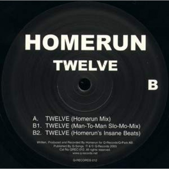 Homerun ‎"Twelve" (12")