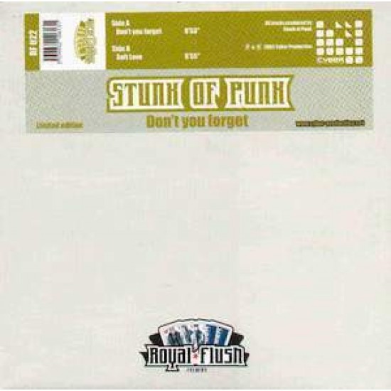Stunk Of Punk ‎"Don't You Forget" (12")