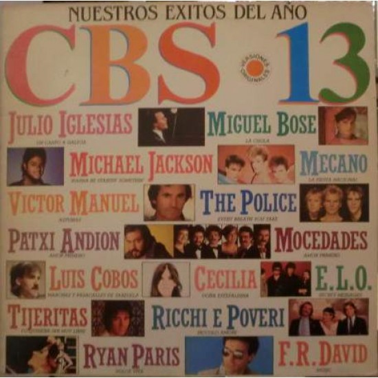 CBS 13 Nuestros Éxitos Del Año (LP)
