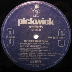 Leo Sayer - The Show Must Go On (LP) 