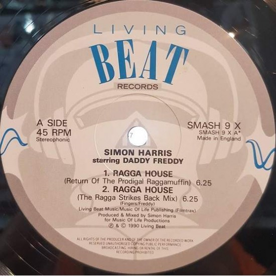 Simon Harris ‎"Ragga House" (12")