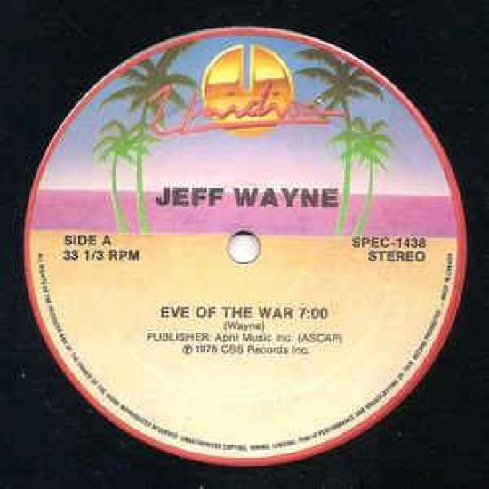 Jeff Wayne / M.F.S.B. "Eve Of The War / Love Is The Message / T.S.O.P." (12")
