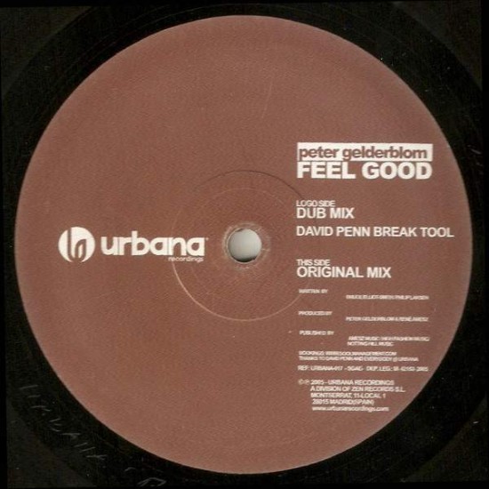 Peter Gelderblom "Feel Good" (12")