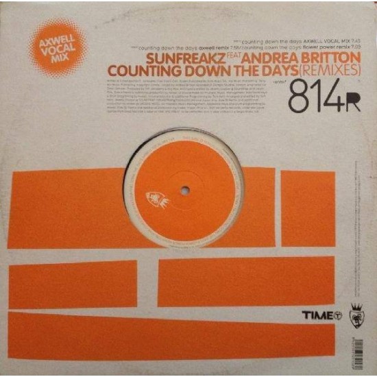 Sunfreakz Feat. Andrea Britton ‎"Counting Down The Days (Remixes)" (12")