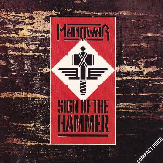 Manowar ‎"Sign Of The Hammer" (CD)