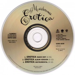 Madonna - Erotica (CD - Single) 