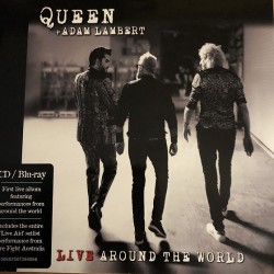 Queen + Adam Lambert - Live Around The World (CD + BluRay)  Queen + Adam Lambert - Live Around The World (CD + BluRay)
