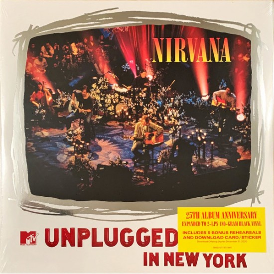 Nirvana ‎"MTV Unplugged In New York" (2xLP - Gatefold - 25th Anniversary Edition)