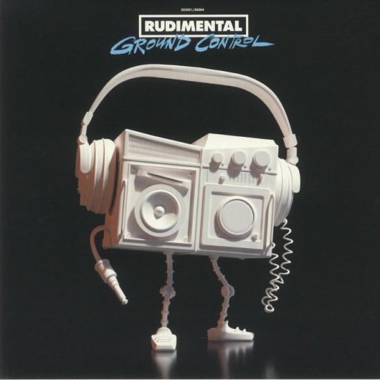 Rudimental ‎"Ground Control" (2xLP - Limited Edition - Gatefold - color Azulado Transparente)