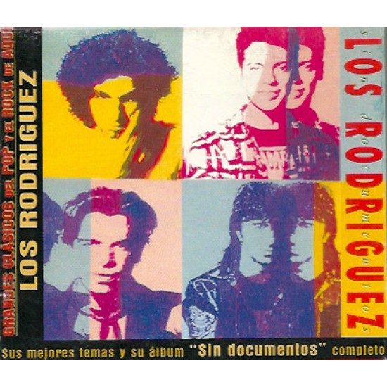 Los Rodriguez ‎"Sin Documentos (Sus Mejores Temas Y Su Álbum "Sin Documentos" Completo)" (CD) 