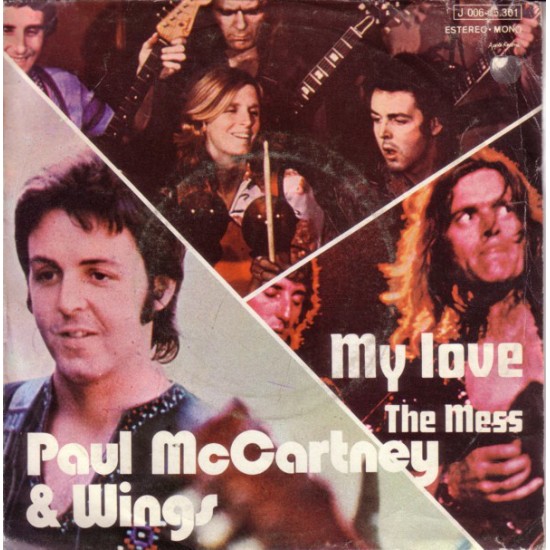 Paul McCartney & Wings "My Love" (7")