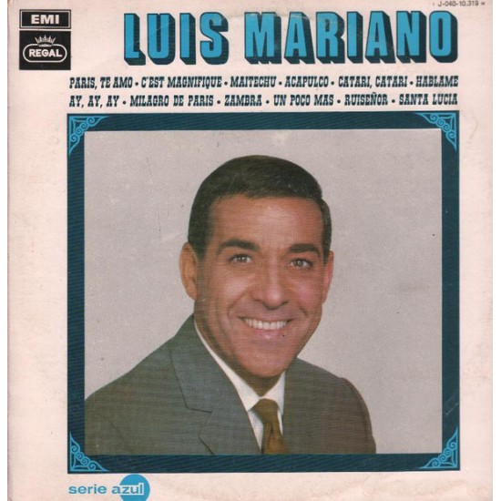 Luis Mariano ‎"Luis Mariano" (LP) 