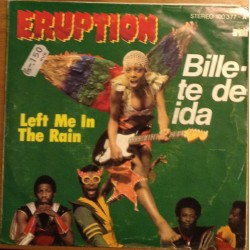 Eruption - Billete De Ida (7")  Eruption - Billete De Ida (7")