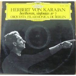 Herbert von Karajan, Beethoven, Orquesta Filarmónica De Berlín - Sinfonías Nº 7 (LP) 