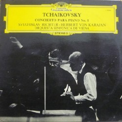 Tschaikowsky, Sviatoslav Richter, Herbert Von Karajan, Orquesta Sinfónica De Viena - Concierto Para Piano No. 1 (LP) 