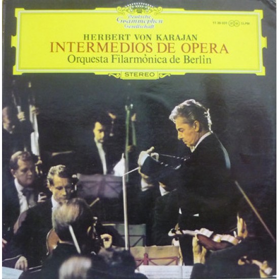 Herbert von Karajan, Orquesta Filarmónica De Berlín ‎"Intermedios De Ópera" (LP) 