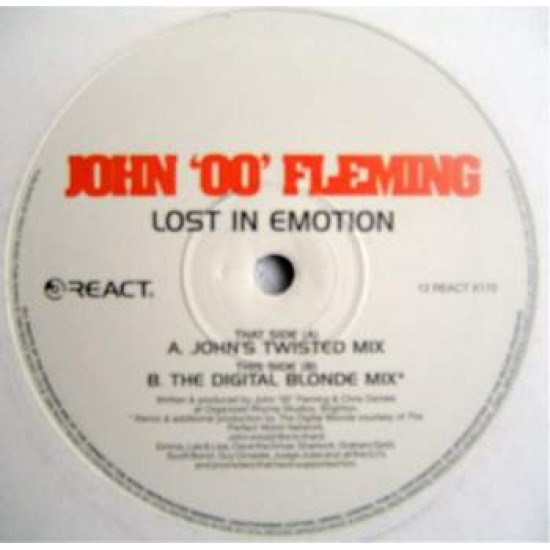 John '00' Fleming "Lost In Emotion" (12")
