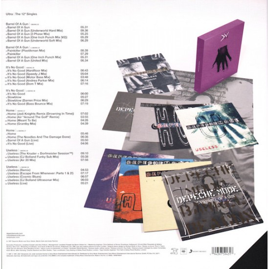 Depeche Mode ‎"Ultra - The 12" Singles" (Box - 8x12")