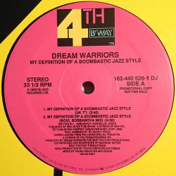 Dream Warriors - My Definition Of A Boombastic Jazz Style (12")  Dream Warriors - My Definition Of A Boombastic Jazz Style (12")