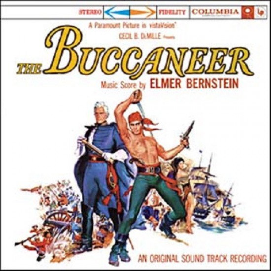 Elmer Bernstein "The Buccaneer (An Original Sound Track Recording)" (CD) 